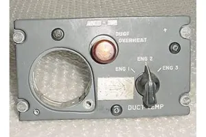 69-17525-1, Boeing 727 Cockpit Anti-Ice Control Module Panel